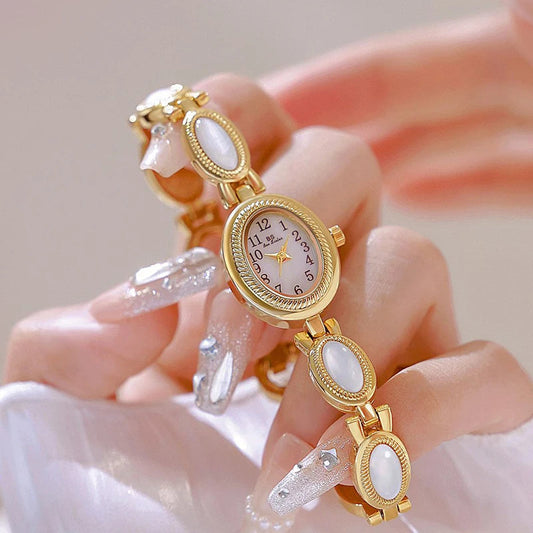 2025 New Women Wrist Watches Luxury Brand Elegant Fashion Ladies Wrist Watches For Female Clock Oval High Quality Gift Dropship Good Vibrations