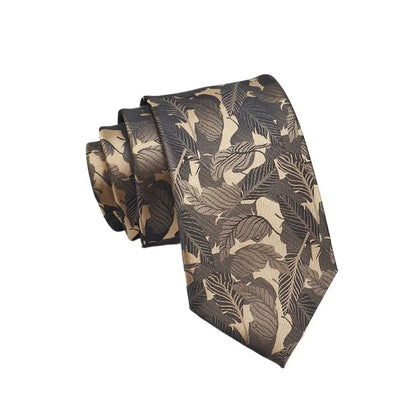 35 Styles Men's Silk Ties Jacquard Dot Floral 8cm Necktie Accessories Daily Wear Shirt Suit Cravat Wedding Party Gifts Neck Tie Good Vibrations