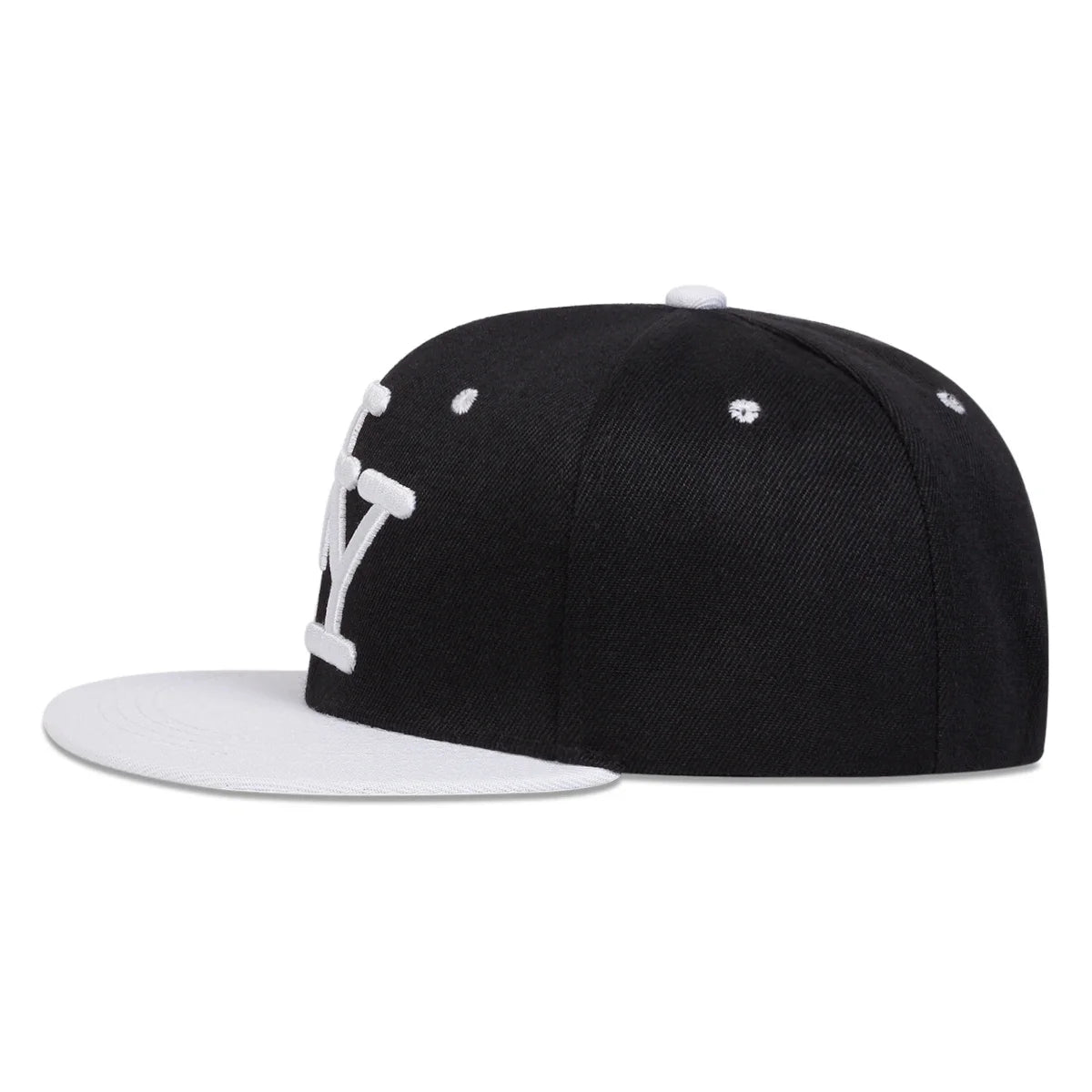 Unisex NY Letter Embroidery Hip-hop Hats Spring Autumn Outdoor Adjustable Casual Baseball Caps Sunscreen Hat Sports Cap Good Vibrations