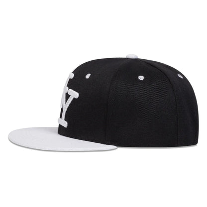 Unisex NY Letter Embroidery Hip-hop Hats Spring Autumn Outdoor Adjustable Casual Baseball Caps Sunscreen Hat Sports Cap Good Vibrations