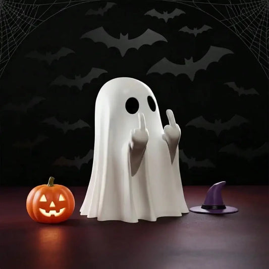 Cute Decor for Halloween Decorations Porch and Indoor Spooky Home Decor Christmas Office Desk Gifts Novelty Party Favor Good Vibrations