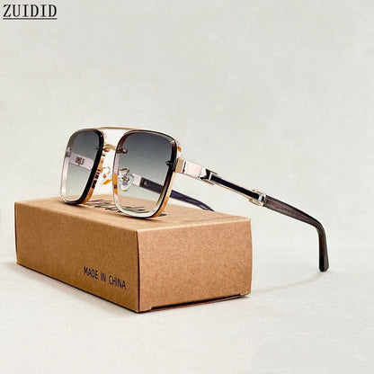 New Sunglasses For Men Luxury Fashion Glasses Sunscreen  Square Sunglasses Women Trendy Vintage Gafas De Sol Hombre Zonnebril Su Good Vibrations