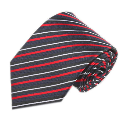 Fashion Ties for Men Women 8cm 3.15'' Business Wedding Accessories Silk Tie Mens Black Blue Gray White Pink Red Necktie Good Vibrations