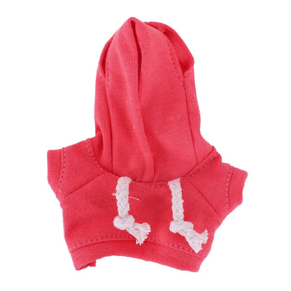 Doll Clothes Set For labubu 17cm Plush Doll Accessories Girl's Toys Birthday And Christmas Gifts Good Vibrations