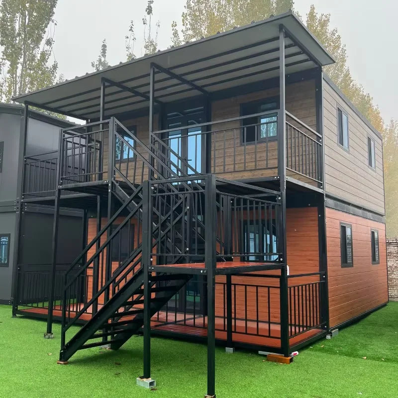 20ft 40ft Expandable Granny Flat Prefabricated Portable Container House Tiny House Prefabricated Foldable Container House Good Vibrations