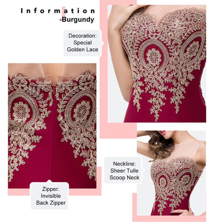 Mint Green Bridesmaid Dresses Mermaid Lace Applique Mesh Neck Backless Evening Formaol Party Prom Gown For Bride Vestido De Gala Good Vibrations