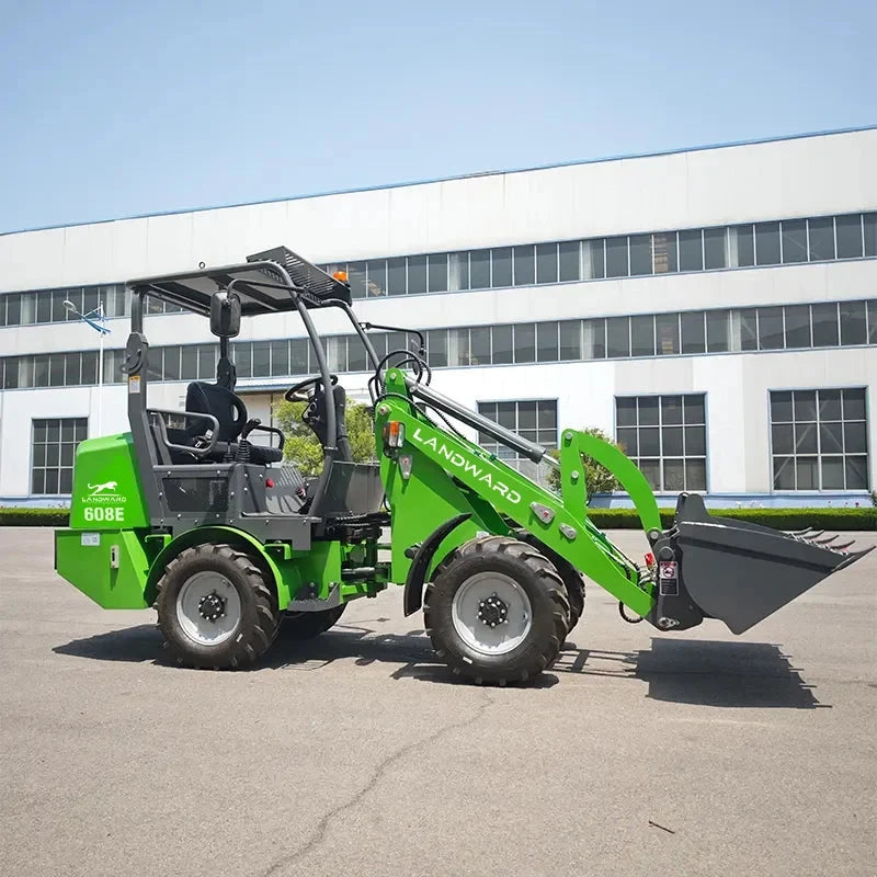 Farm Use Construction Machinery China Mini Electric Loader Battery Operated Small Articulated Front End Wheel Loader Customized Good Vibrations