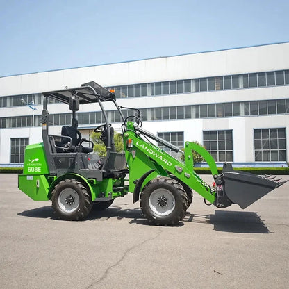 Farm Use Construction Machinery China Mini Electric Loader Battery Operated Small Articulated Front End Wheel Loader Customized Good Vibrations