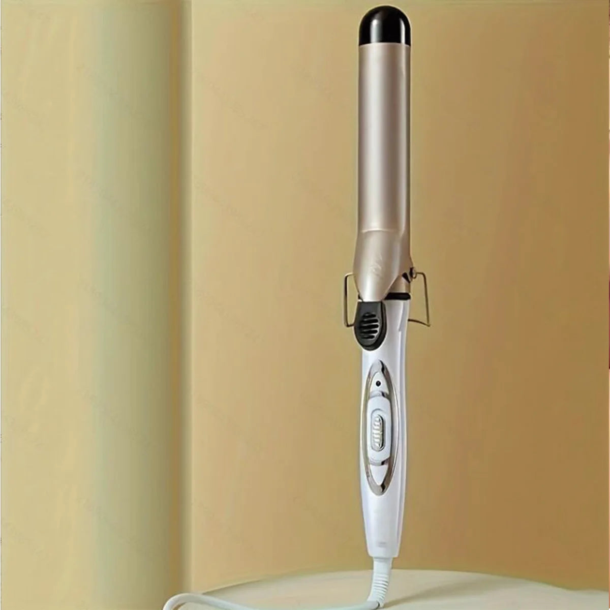 1pc Rotating curling iron, automatic curling iron, quick heating iron suitable for medium and long hair, ladies' gifts, Good Vibrations