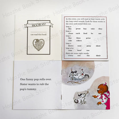 12 Books The Berenstain Beans I Can Read Phonics Short Vowel Long Vowel Learning Story Pocket Book Montessori Bedtime Reading Good Vibrations