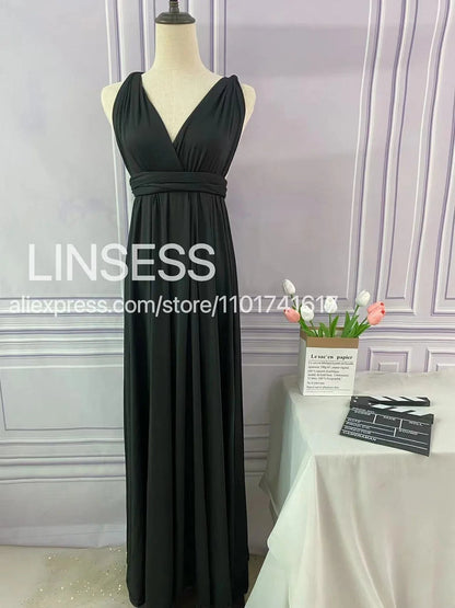 Multiway Maxi Dress Bridesmaid Dress Infinity Cocktail Dress Floor Length Bridesmaid Dress Maxi Dress for Bridesmaid Gifts Good Vibrations