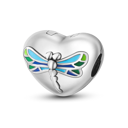 Heart Shape 925 Sterling Silver Family Lover Affection Pendant Charm Beads Fit Original Bangle Bracelet DIY Jewelry For Women Good Vibrations