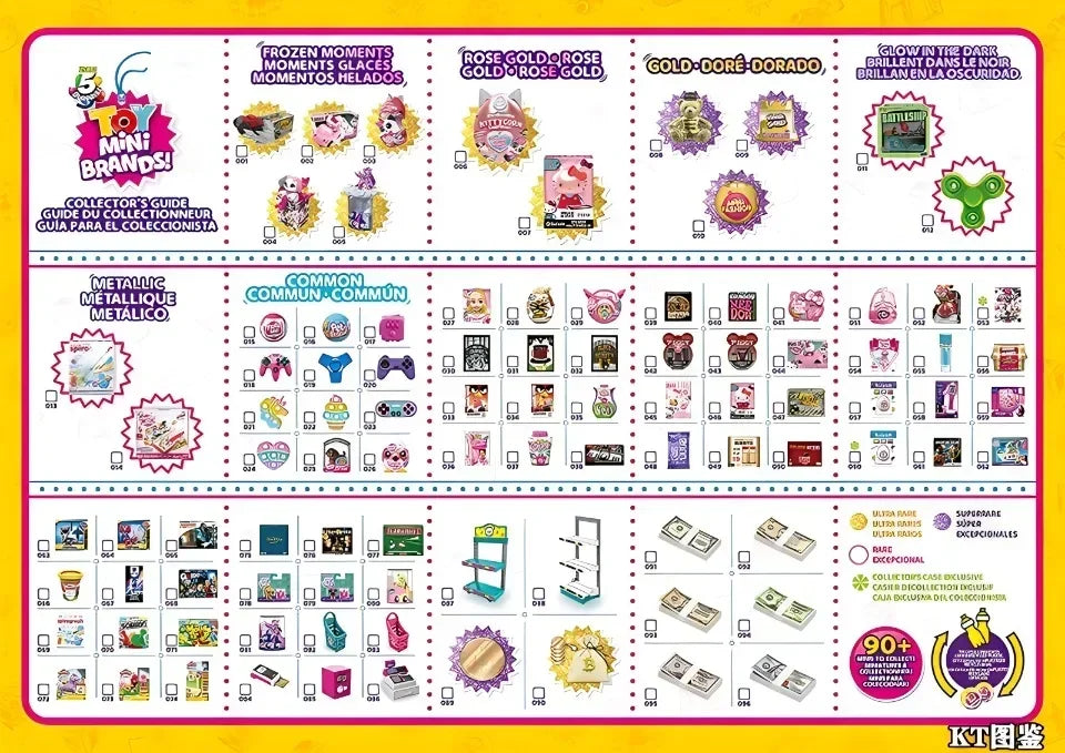 Zuru 5 Surprise Mini Brands Toys Zuru Mystery Blind Box Original Miniature Toy Childrens Surprise Blind Box Toy Gifts Cute Toys Good Vibrations