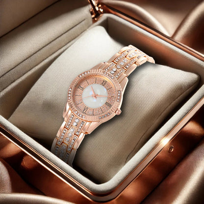 New women's watches are fashionable, trendy, simple, niche, high-end, light luxury, high beauty women's quartz watches Good Vibrations