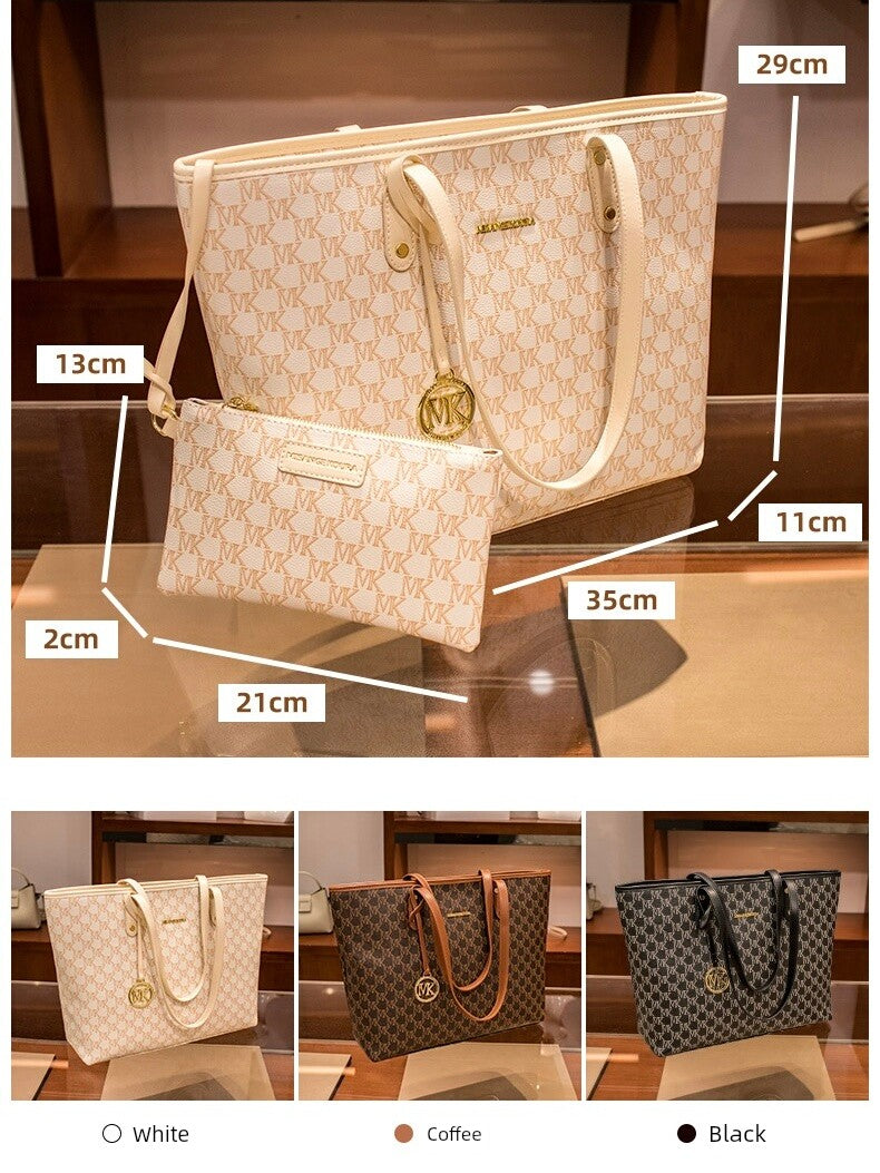 Genuine Goods Spring and Summer Class Work Clothing Advanced Texture Tote Bag Good Vibrations