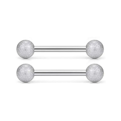 14G Tongue Rings Surgical Steel Straight Barbell Nipplerings Nipple Body Piercing Jewelry Long Barbell Bridge Tongue Rings Good Vibrations