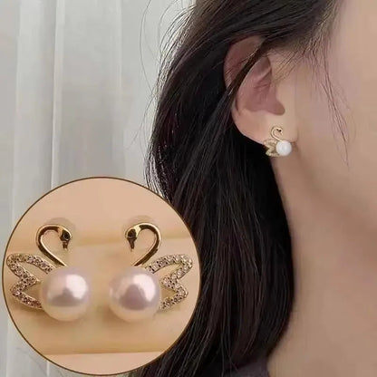 925 Silver Needle Korean Fashion Zircon Geometric Earrings For Women Jewelry 2026 Trending Luxury Crystal Cross Stud Earrings Good Vibrations