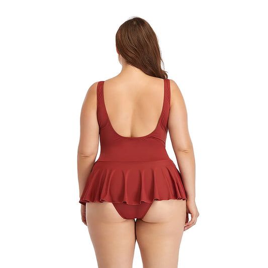 Large Size Women's Swimsuit 2025 Stylish New Bikini Set Swimwear for Women Sexy  Swim Chubby Bathing Suits Swimming One Piece Good Vibrations