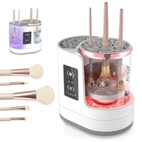 Electric make-up brush cleaner for all beauty make-up brush sets, contour, eyeshadow, blush brushes, concealer foundation Good Vibrations