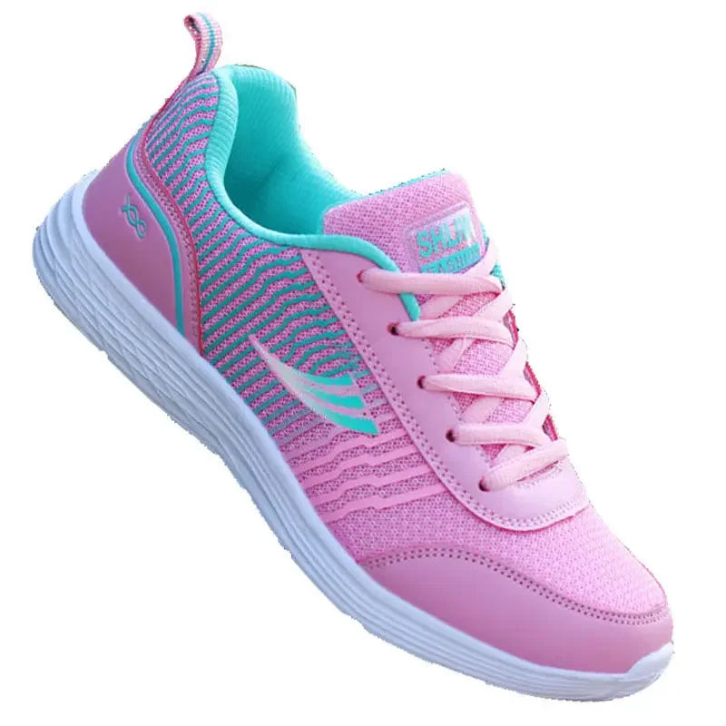 Women's tennis Ladies Daily Women's Shoes Casual Sports Korean Fashion Breathable Flat Bottom Running Light Travel Sneakers Good Vibrations