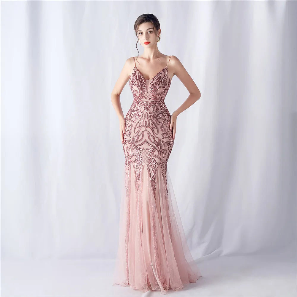 Luxury Prom Dress Women's Elegant Long Dress Party 2024 Graduation Ceremonies Prom Evening Formal Fashion Maxi Dress Wholesale Good Vibrations