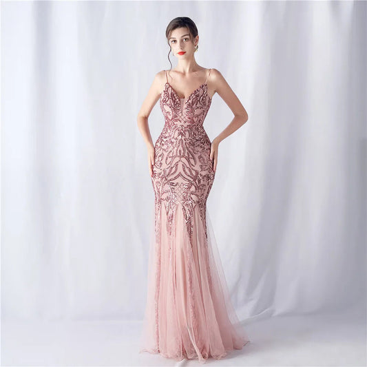 Luxury Prom Dress Women's Elegant Long Dress Party 2024 Graduation Ceremonies Prom Evening Formal Fashion Maxi Dress Wholesale Good Vibrations