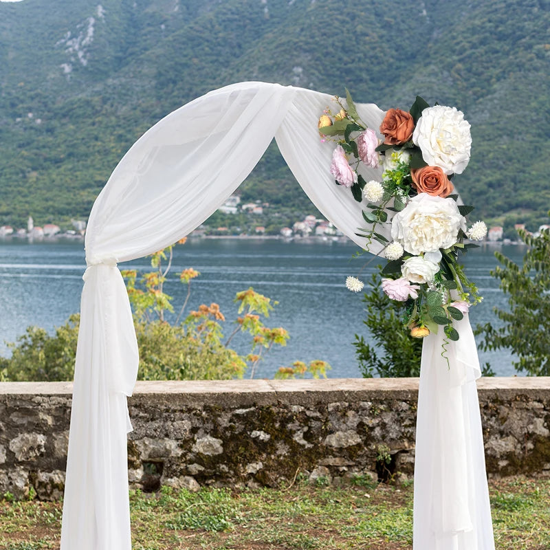 Artificial Flowers For Wedding Decoration Welcome Sign Decor Flower Guid Sign Wedding Props Floral Arrangement Flower Row Good Vibrations