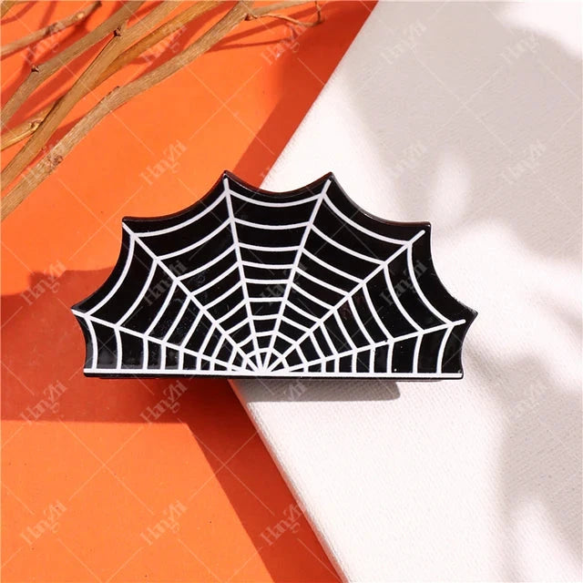 Halloween Hair Accessories Ghost Hair Clip for Women Girls Red Horns Hairpin Skull Claw Y2K Gothic Hair Jewelry 2023 New HangZhi Good Vibrations