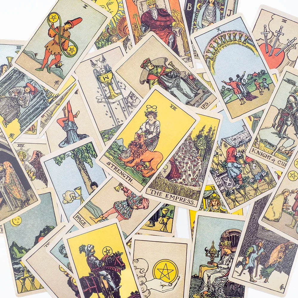 The Classic Tarot Cards Deck 78Pcs For Easy Beginners Fate Fortune Telling Party Tabletop Board Game Toy Good Vibrations