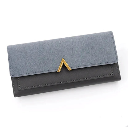Long Purses For Women Wallet New Fashion Long Coin Purse Card Holder Small Ladies Wallet Female Hasp Mini Clutch billetera bolas Good Vibrations