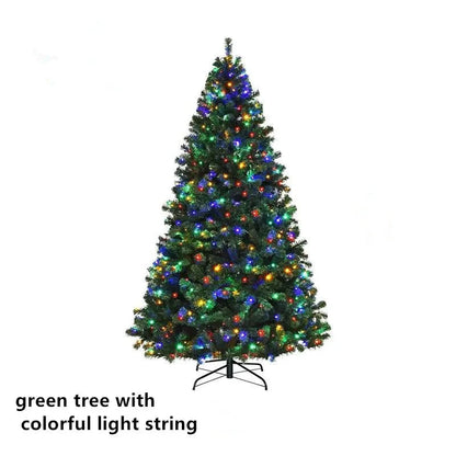 5 to 10ft Artificial Christmas Tree , Snow Flocked Full Prelighted Xmas Tree with 2084 Branch Tips, 900 Incandescent Lights Good Vibrations