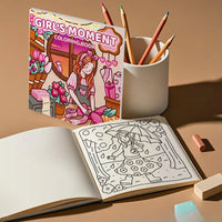 Hot-selling Coloring Books New Drawing Books Graffiti and Hand-drawn Drawing Books Paper Coloring Tracing Books for Adults Good Vibrations