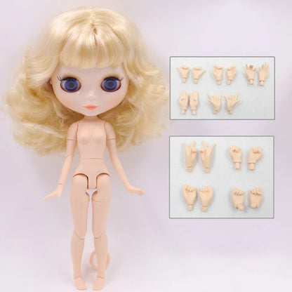 ICY DBS blyth doll 1/6 bjd toy joint body white skin shiny & matte face 30cm on sale special price toy gift anime doll Good Vibrations