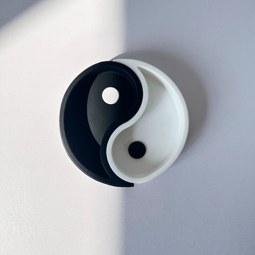 Tai Chi ashtray silicone Chinese style ashtray can be separated for easy and portable cleaning Good Vibrations Adult Super Store