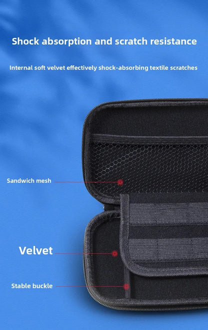 Storage Bag For Switch Portable NS Console Switch OLED Game Accessories Carrying Case Travel Cover Set Good Vibrations