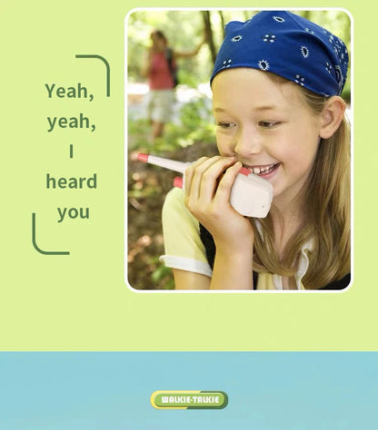 Walkie-talkie mobile phone outdoor cute toy children parent-child intercom machine cartoon boys and girls educational toy gift Good Vibrations