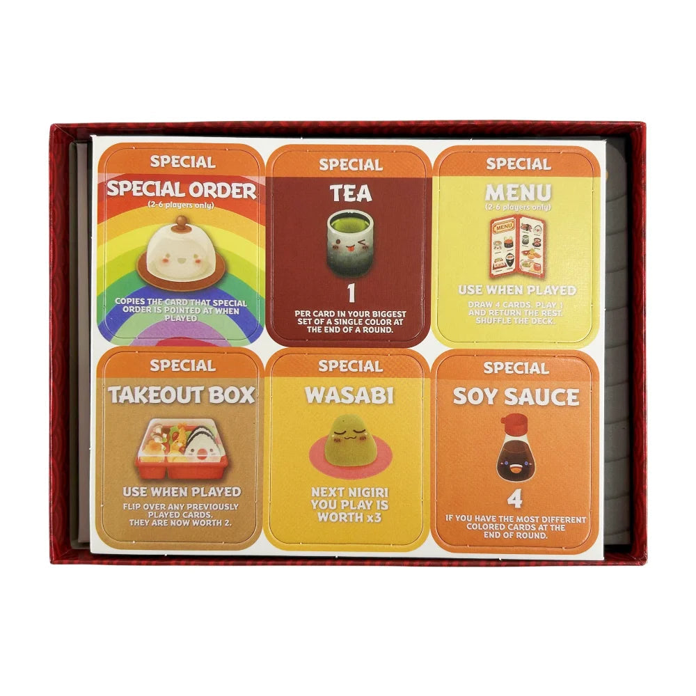 Sushi Go Party Family Gathering Game Card,Fun Card Game,Party Board Deck Good Vibrations