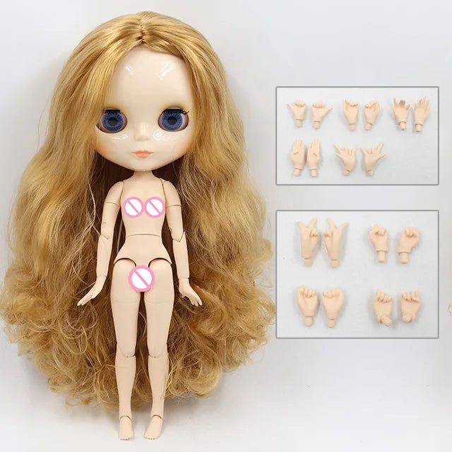 ICY DBS blyth doll 1/6 bjd toy joint body white skin shiny & matte face 30cm on sale special price toy gift anime doll Good Vibrations