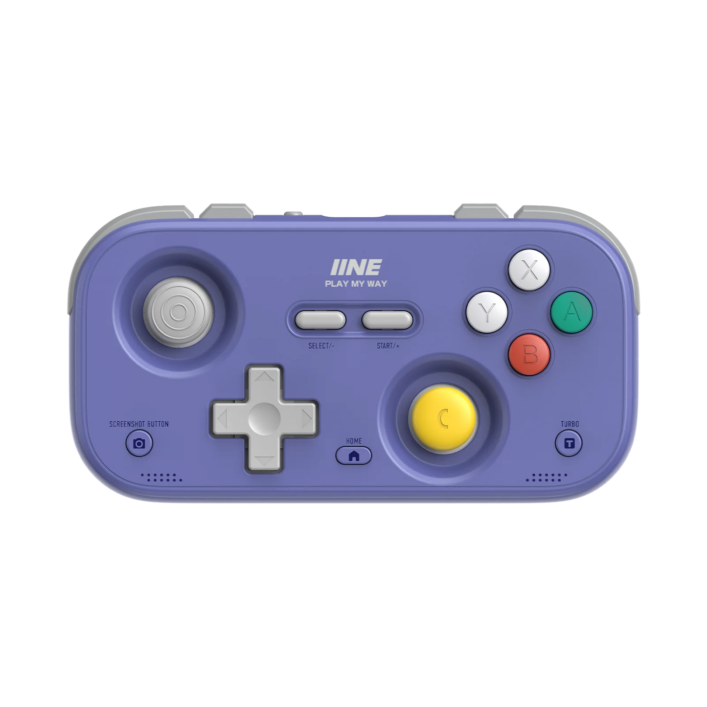 IINE Retro Mini Game Controller Switch2 Controller Wake Up Portable Page Flipping Streaming Simulator Android Ios Pc Car Ns2 Good Vibrations