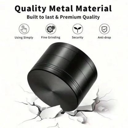 2inch Heart Herb Grinder 4-layer Manual Pepper Crusher Spice Mortar Salt Mill Raw Grass Tobacco Grinder Smoking Cigarette Tool Good Vibrations