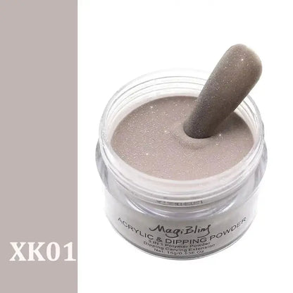 15g Acrylic Powder Light Color Carving Nail Polymer Tip Extension Crystal Powders Manicure Professional Nails Art Accessories Good Vibrations