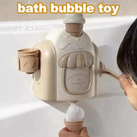 Bath Bubble Toy Funny DlY Ice Cream With Foam Good Vibrations