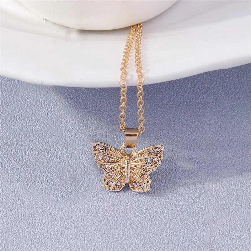 Fashion Cross Necklace for Women Men Gold Silver Color Dazzling Crystal Jesus Crucifix Necklace Christian Jewelry Wholesale Good Vibrations