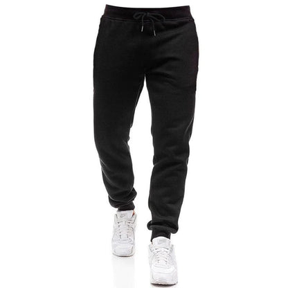 Autumn Winter Fashion Tracksuit Tricolor Hoodies and Black Sweatpants High Quality Male Daily Casual Sports Hooded Jogging Suit Good Vibrations