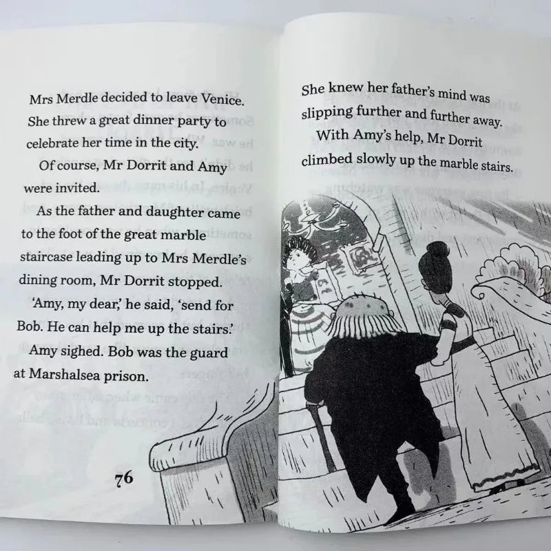 10 Book/set The Charles Dickens English Story Picture Books for Children Learn English Reading Books Good Vibrations