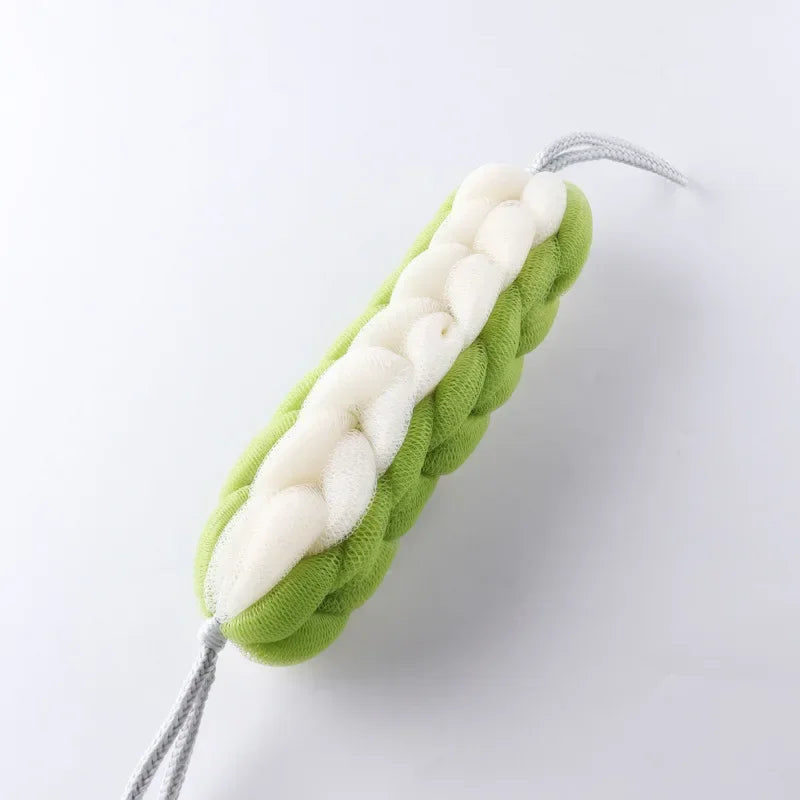 Adult Backrub Bathing Tool Scrub Strap Shower Washcloth Bast Wisp Flower Mesh Push Up Bubble Massage Brush Bath Clean Tools Good Vibrations
