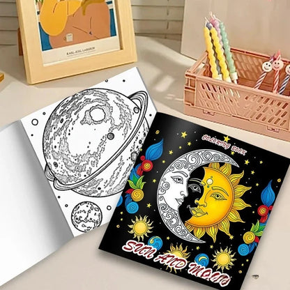 Blacking Me Out: Picture Books for Adults and Teens Coloring Books for Decompressing Relaxing and Imaginative Coloring Good Vibrations