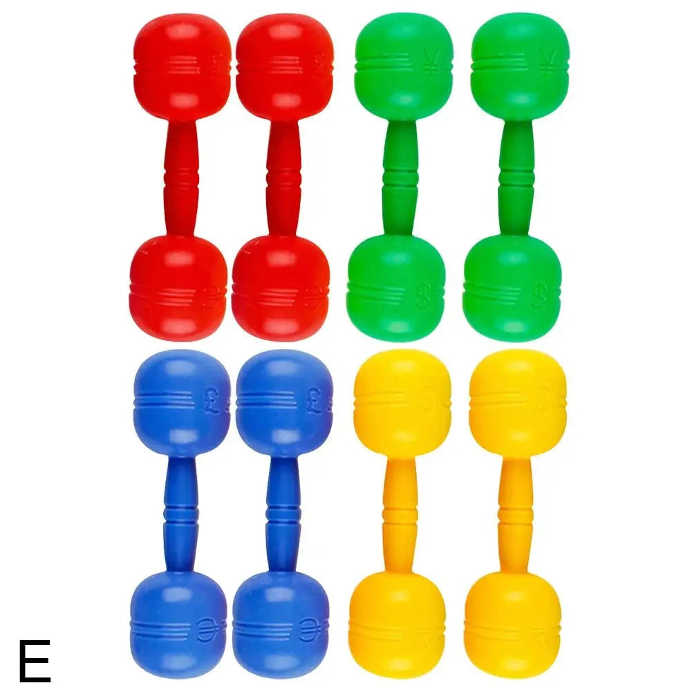 Plastic Dumbbells Children'S Sports Fitness Dumbbells Children Dumbbells Toys Fitness Barbell Toddler Equipment Fitness D8B7 Good Vibrations