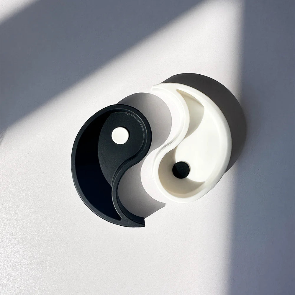 Tai Chi ashtray silicone Chinese style ashtray can be separated for easy and portable cleaning Good Vibrations Adult Super Store