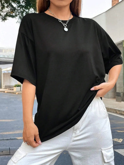 Good News Jesus Loves You Print Women T-Shirt Summer O-Neck T Shirts Basic All-Match Short Sleeve Breathable Comfortable Tops Good Vibrations